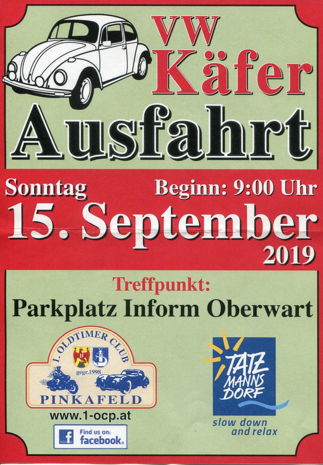 2019-09-15 Käferausfahrt